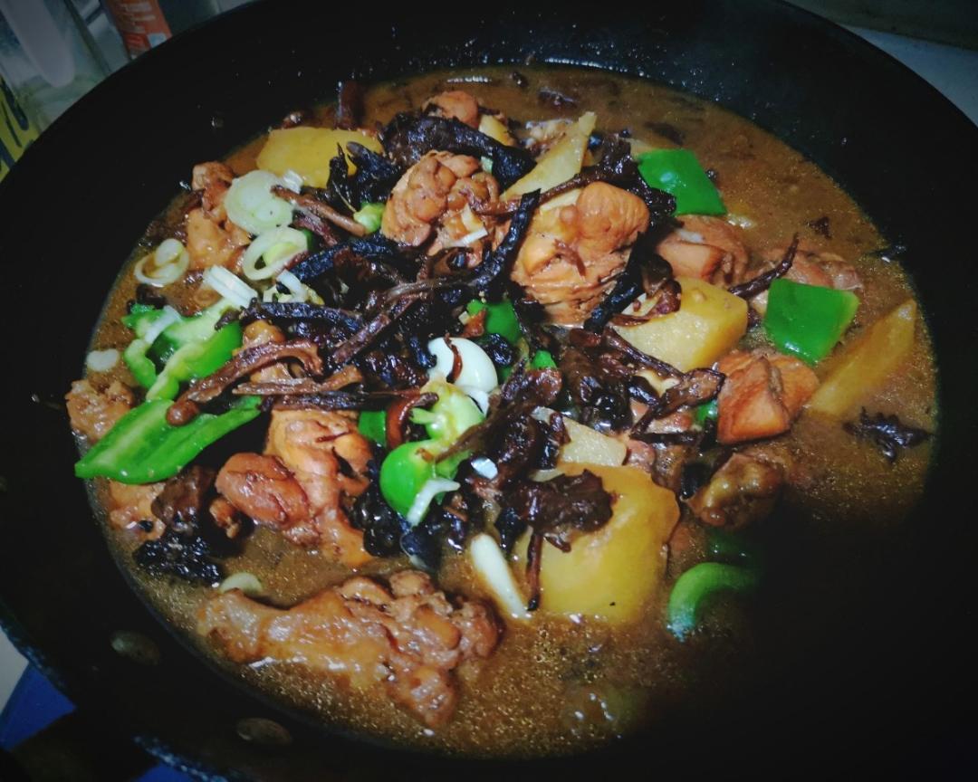 黄焖鸡(改良榛菇版)