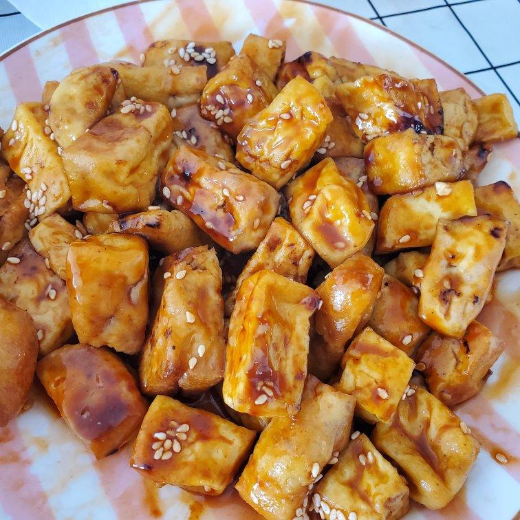 给肉也不换的糖醋豆腐‼️酸甜开胃巨好吃🔥