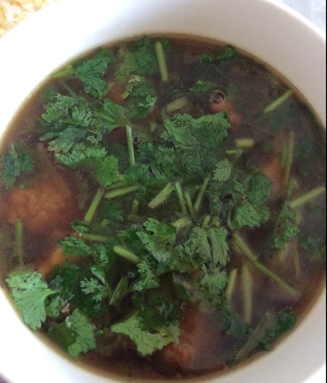 清香牛肉丸子汤