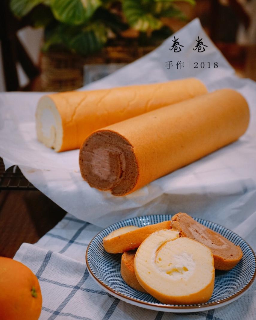 原味蛋糕卷