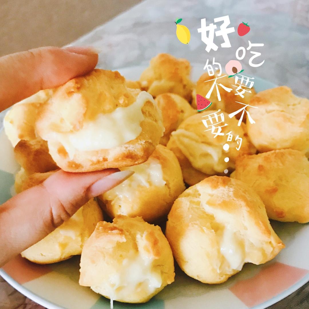 盛夏滋味榴莲泡芙(小山进配方，家用30L烤箱分次烘烤详细报告)