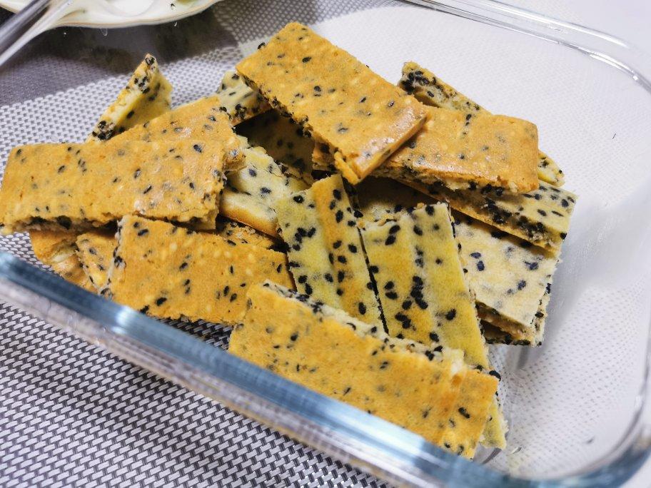 嘎嘣脆的芝麻薄饼脆‼️零失败免打发
