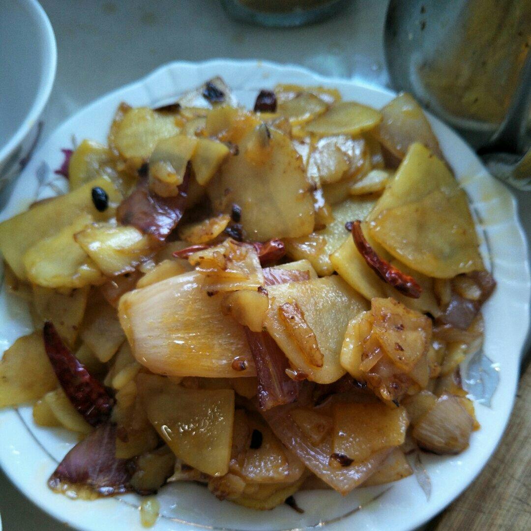 孜然洋葱土豆片