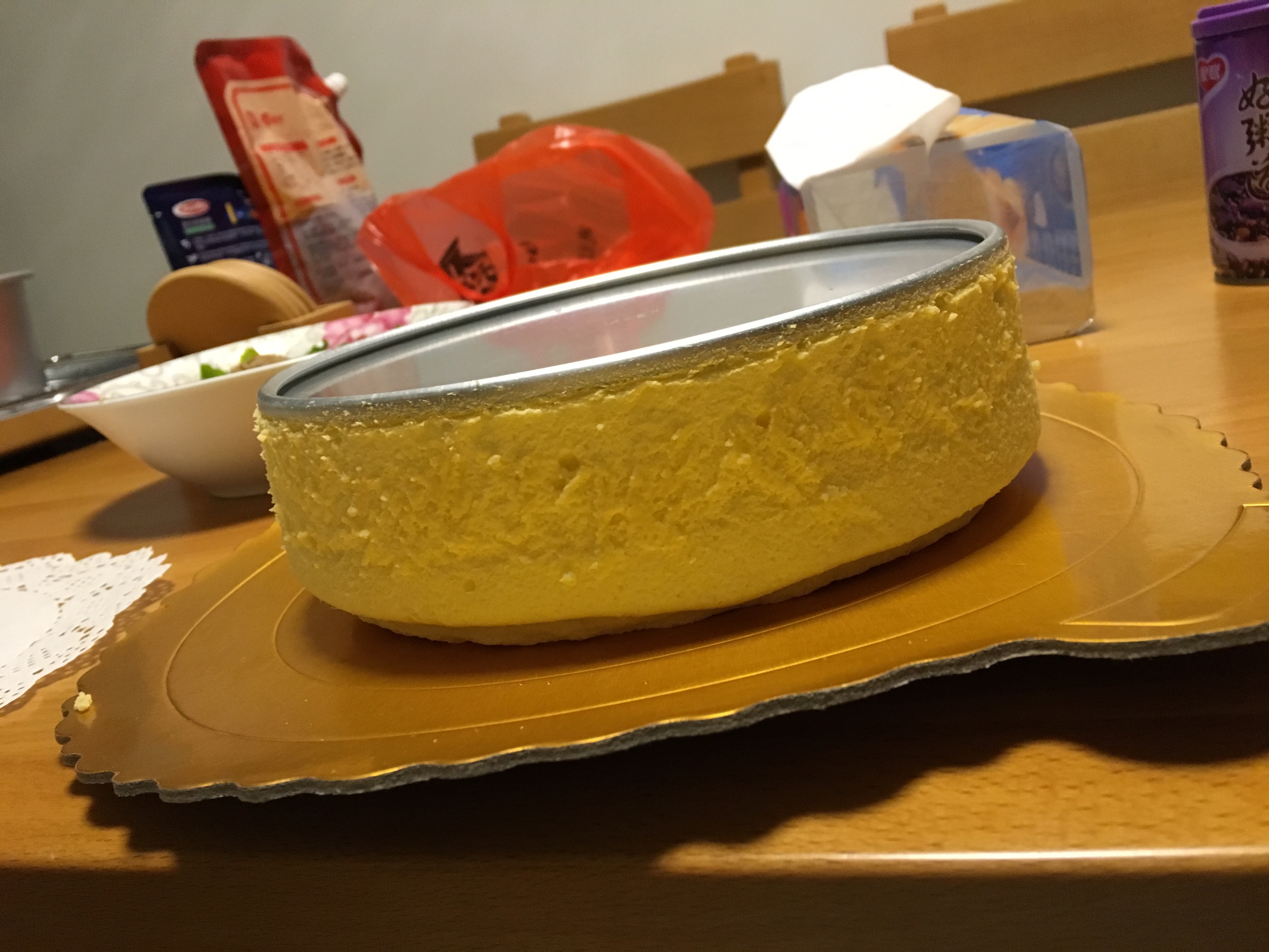 蒸蛋糕（8寸低糖）的做法