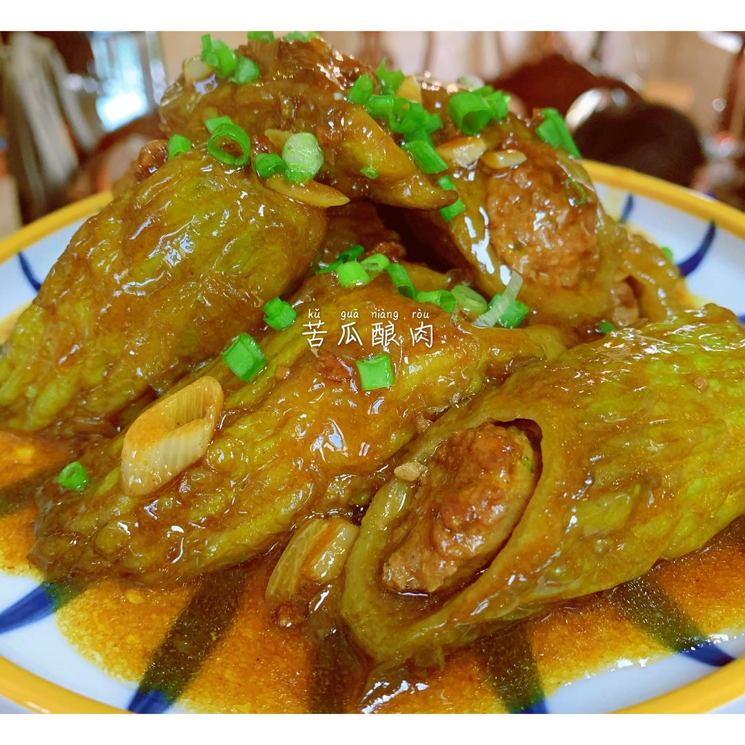 苦瓜酿肉的做法