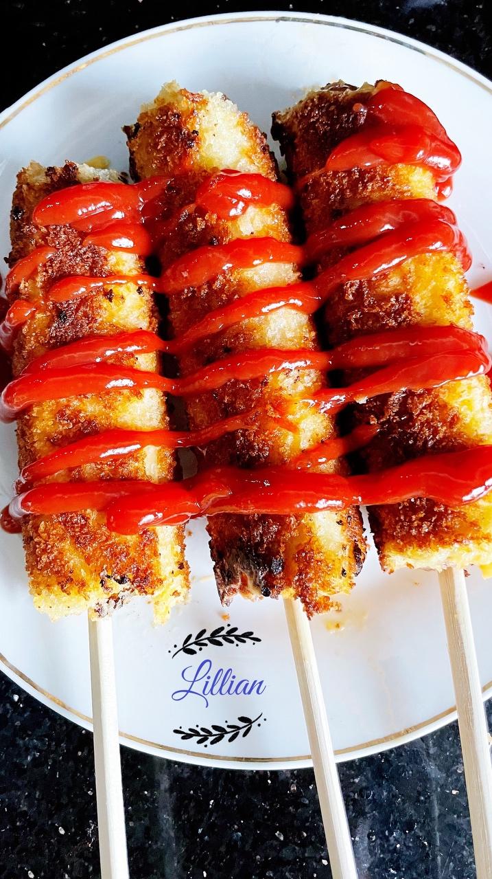 呲咔呲咔的美味Hot Dog芝士面包卷的做法