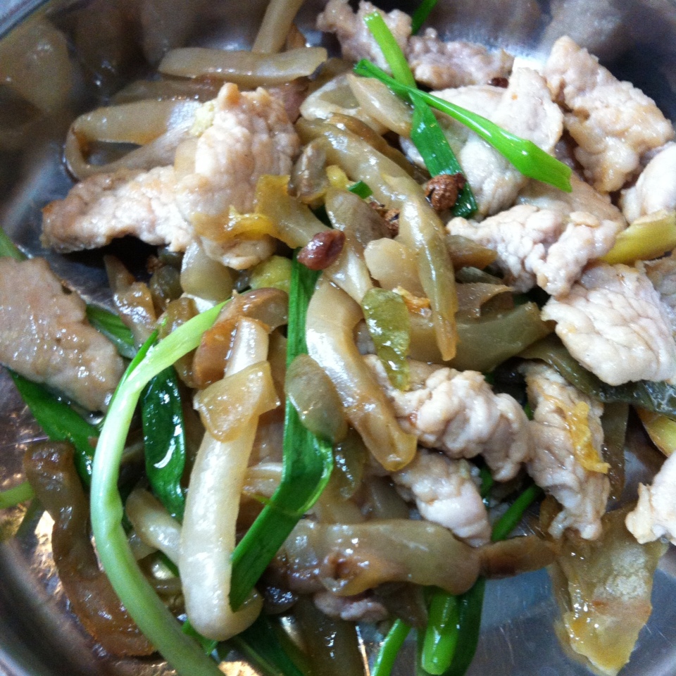 榨菜肉丝
