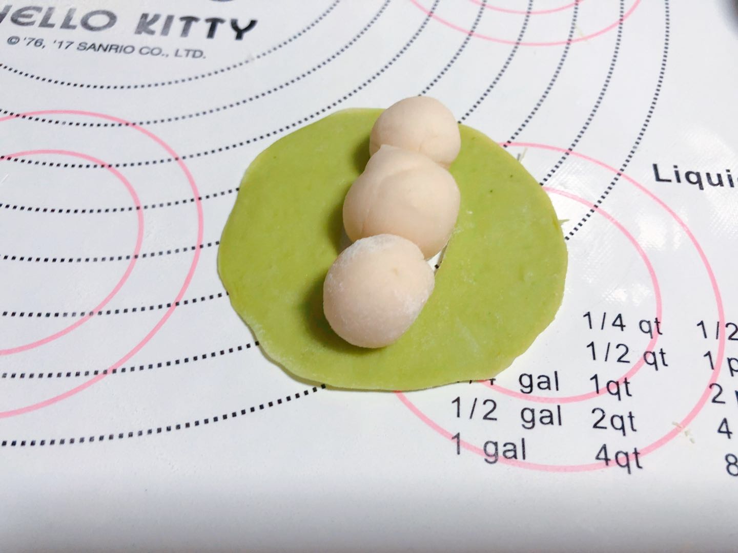 【宝宝辅食】10M+，豌豆荚小馒头的做法 步骤7