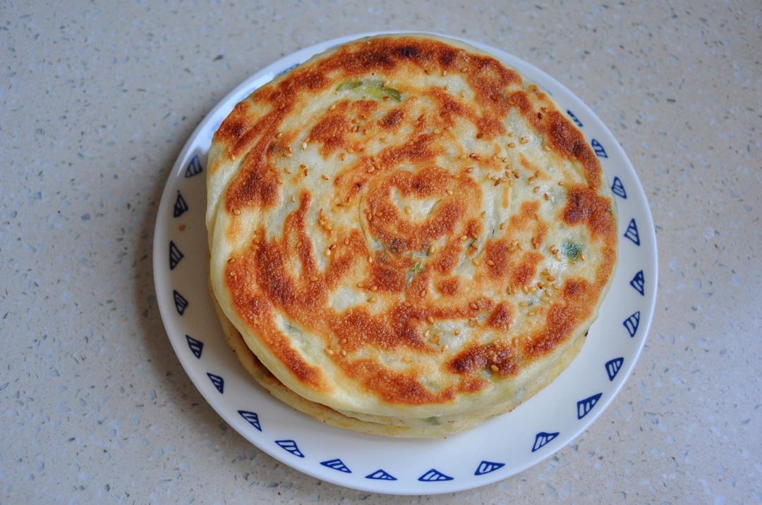 葱油发面饼