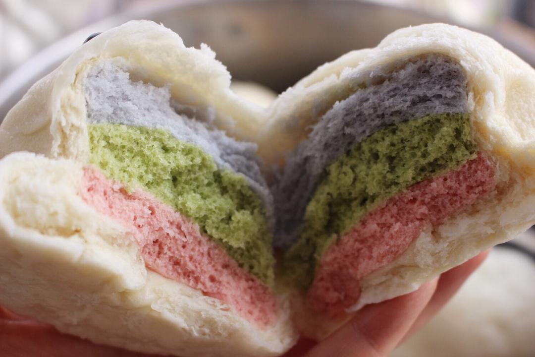 彩虹🌈馒头