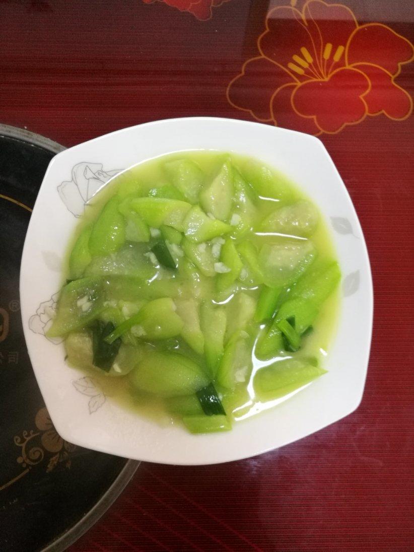 白油丝瓜