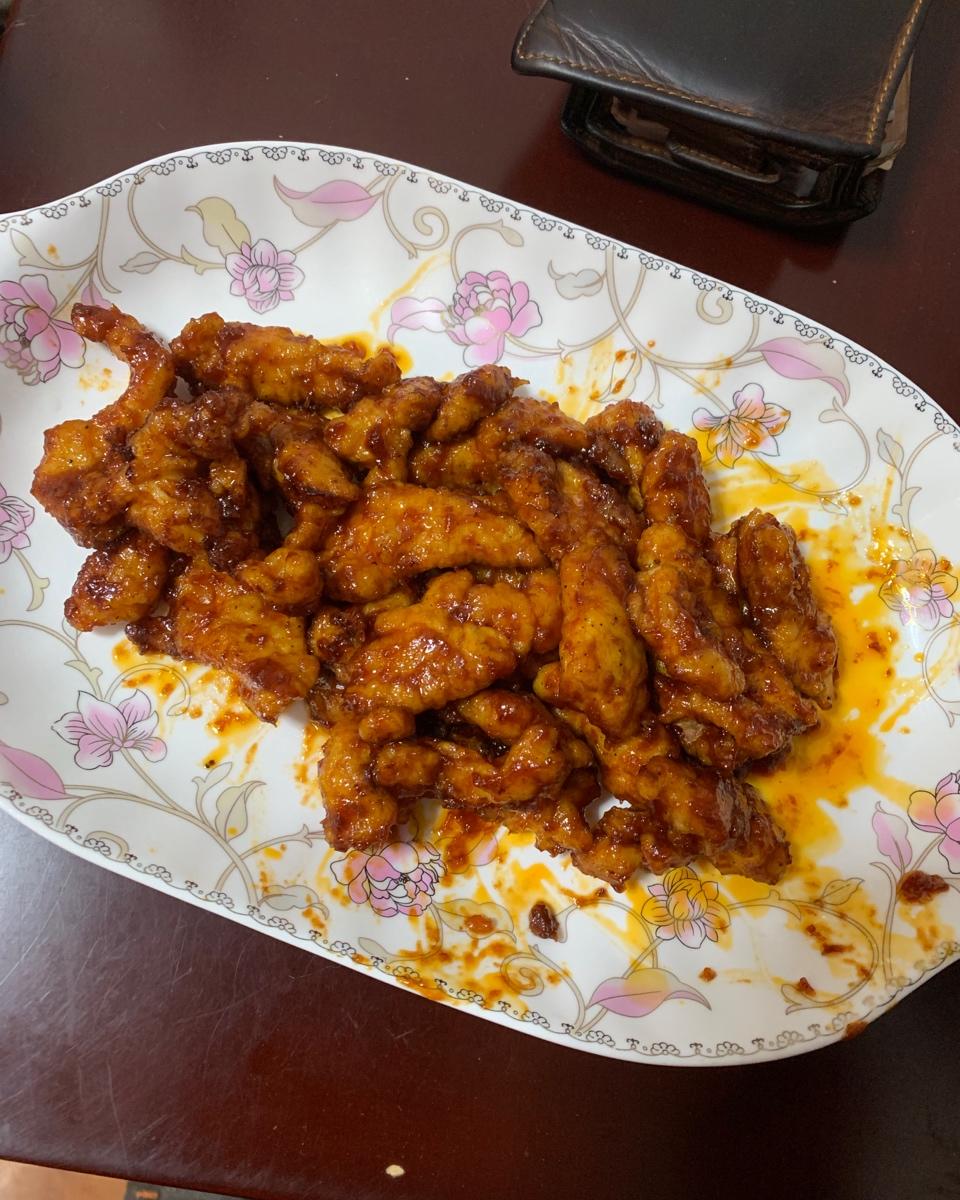 糖醋里脊（鸡肉版）