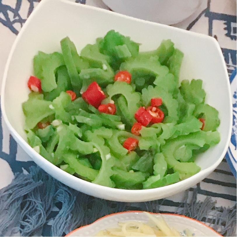炝拌苦瓜