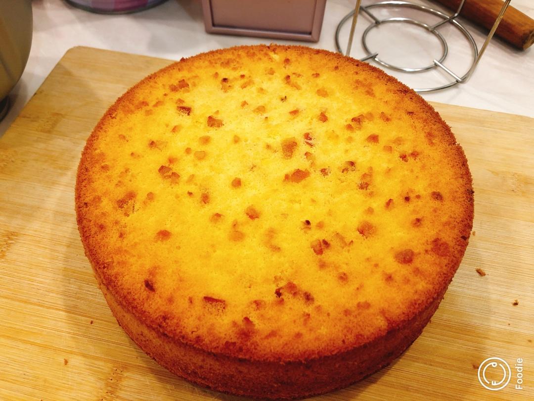 吃一口就沦陷的香橙戚风蛋糕