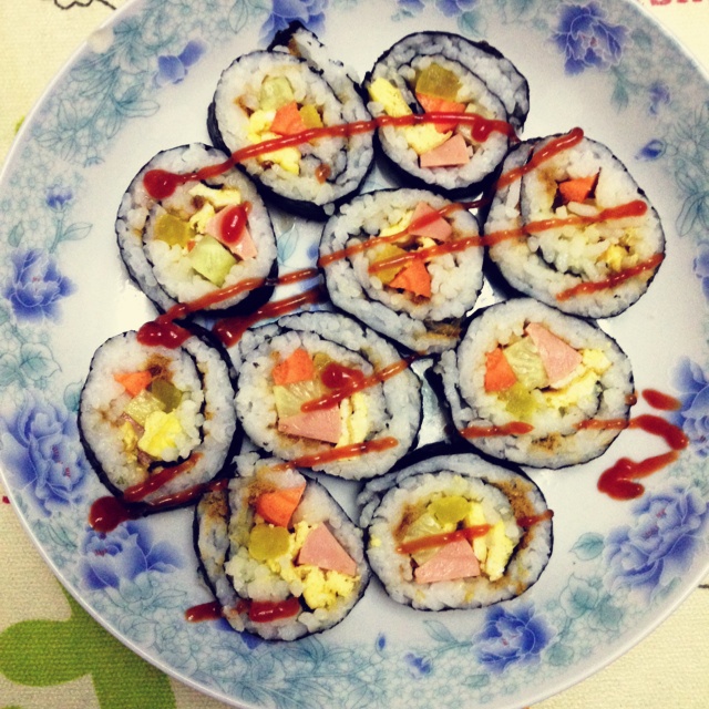 孩子最爱的卷寿司