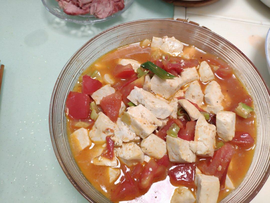 番茄豆腐