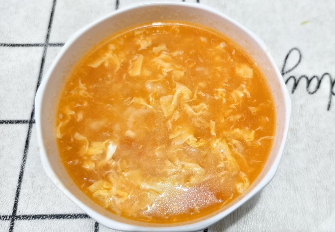 西红柿鸡蛋疙瘩汤