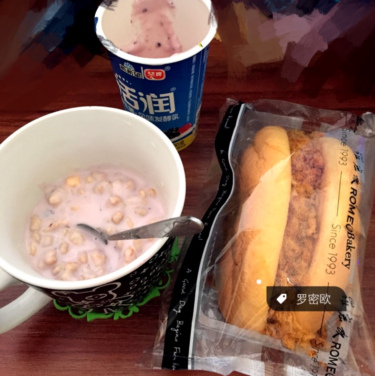 酸奶（牛奶）&燕麦