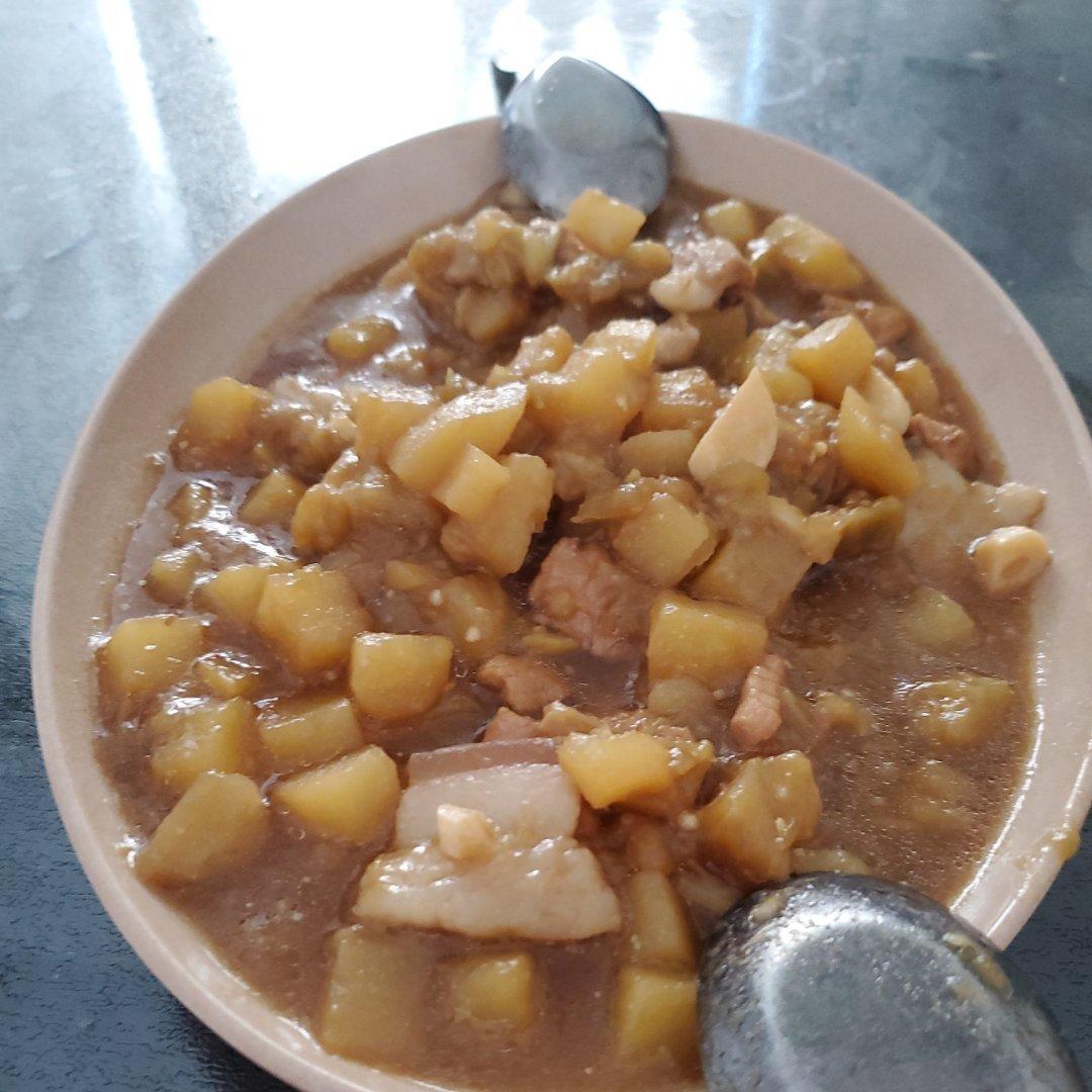 土豆炖茄子(东北菜)