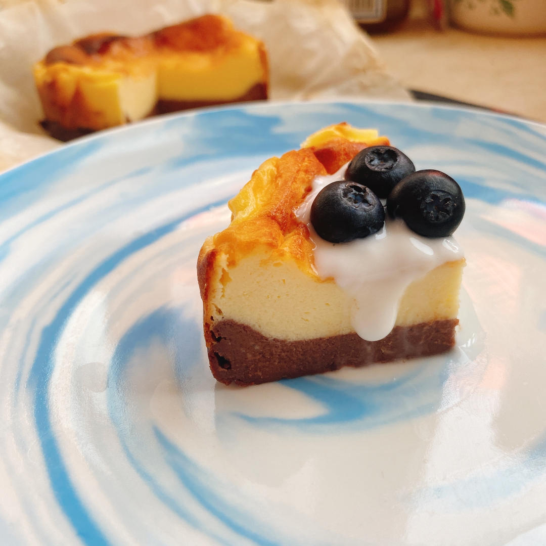 双层巧克力酸奶巴斯克芝士蛋糕（4寸）