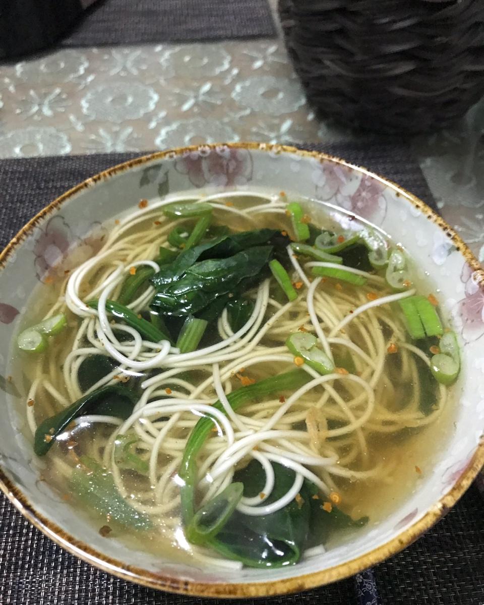 快手早餐之元气清汤面