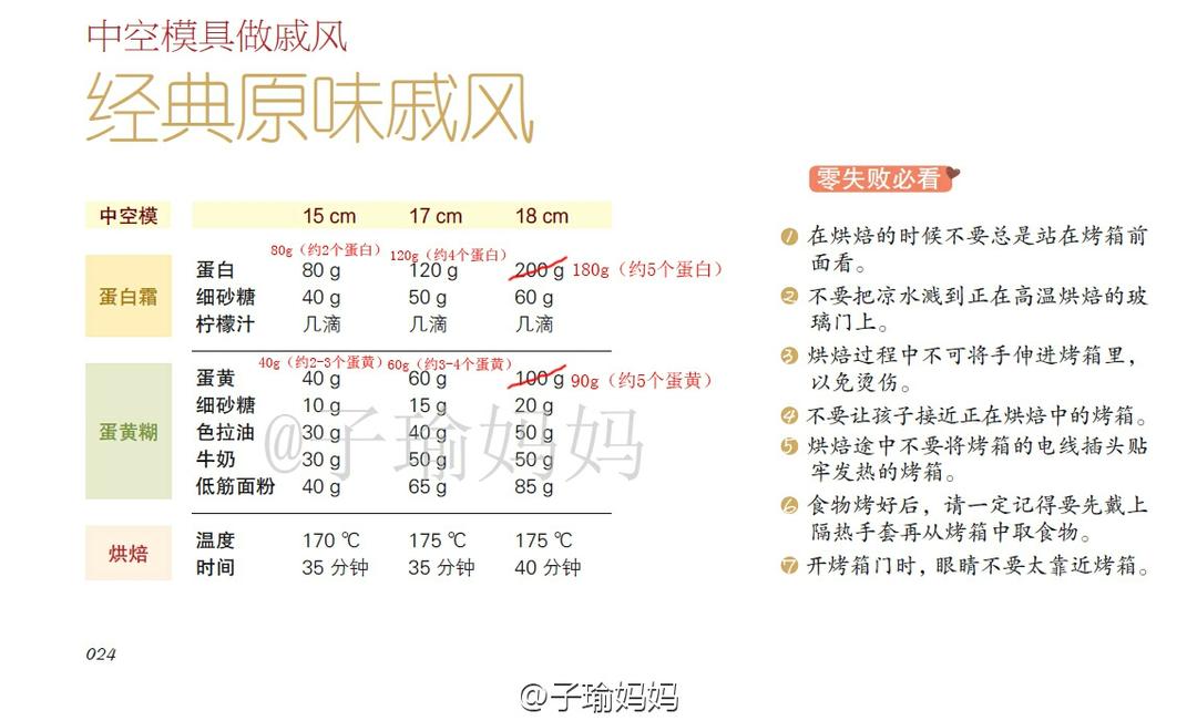 戚风配方的做法 步骤3