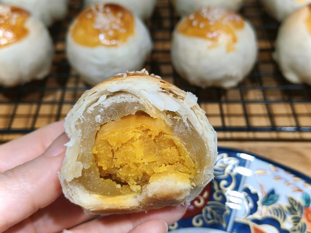 不用揉出膜、不用醒面就能酥掉渣的中式酥皮点心