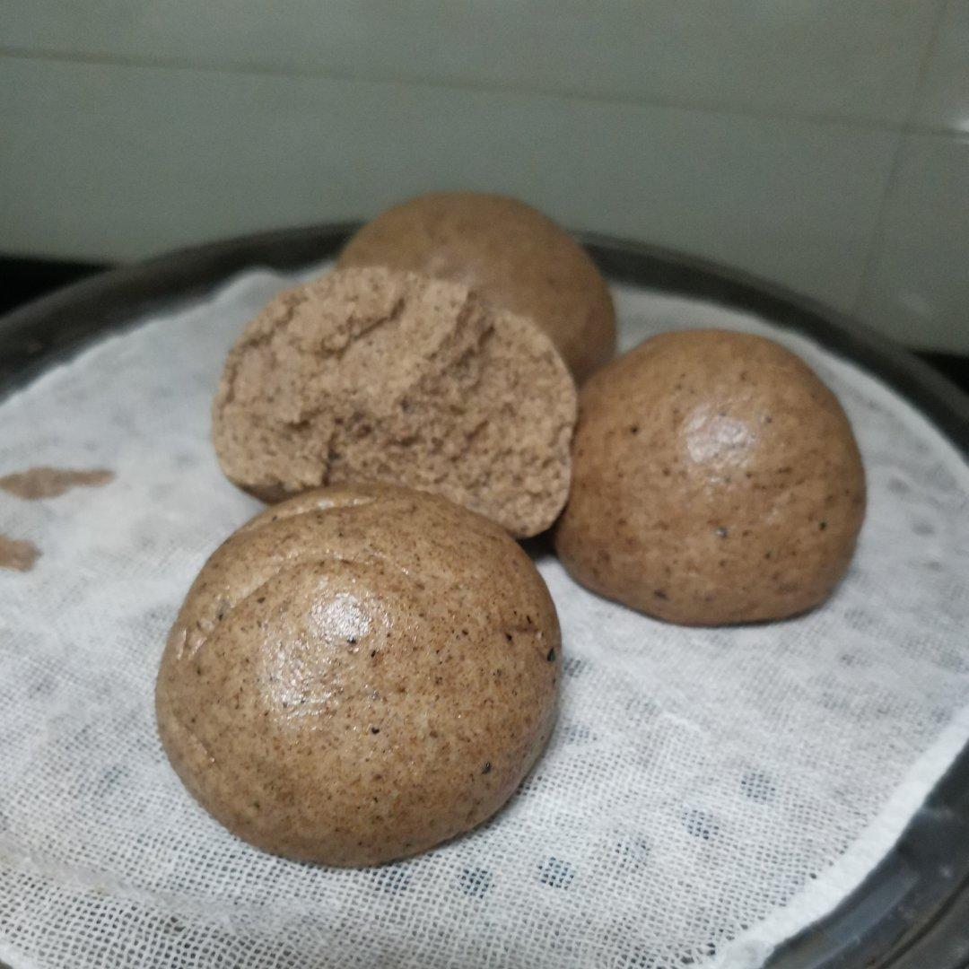 超级详细 零失败的黑全麦红薯馒头（减脂必备）