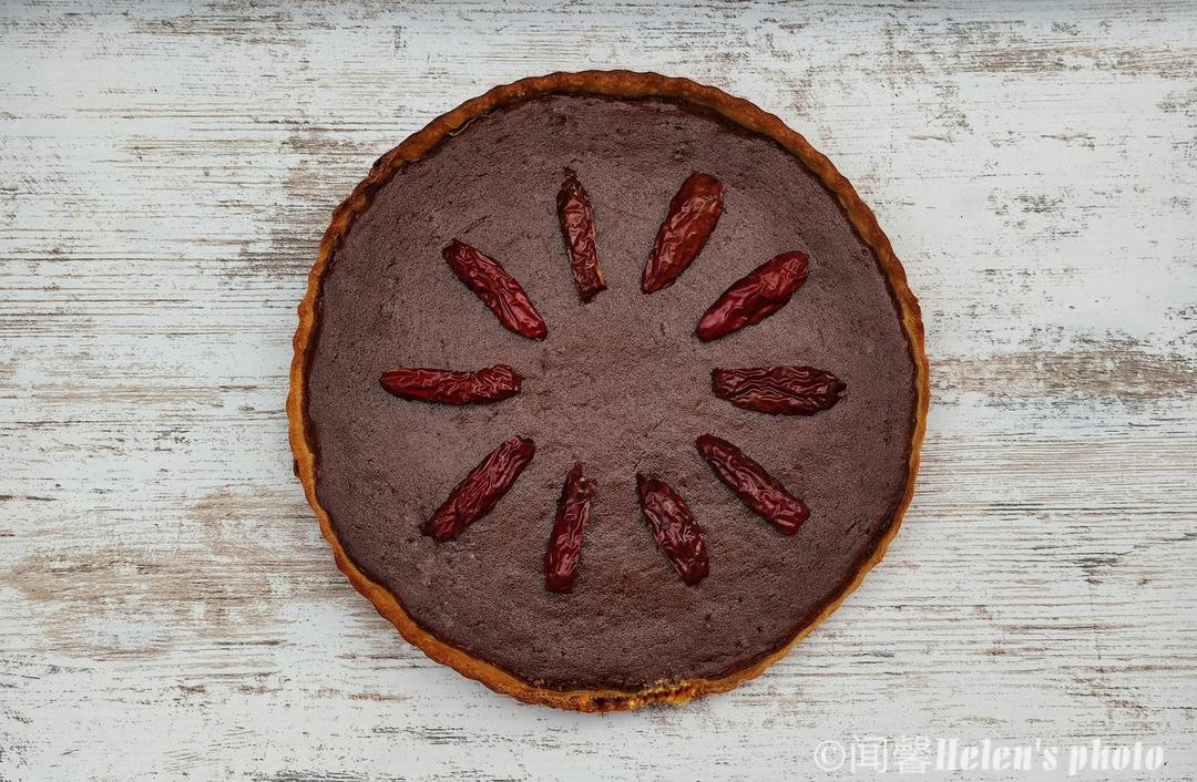 原创10分钟操作美味枣泥派 date paste pie的做法