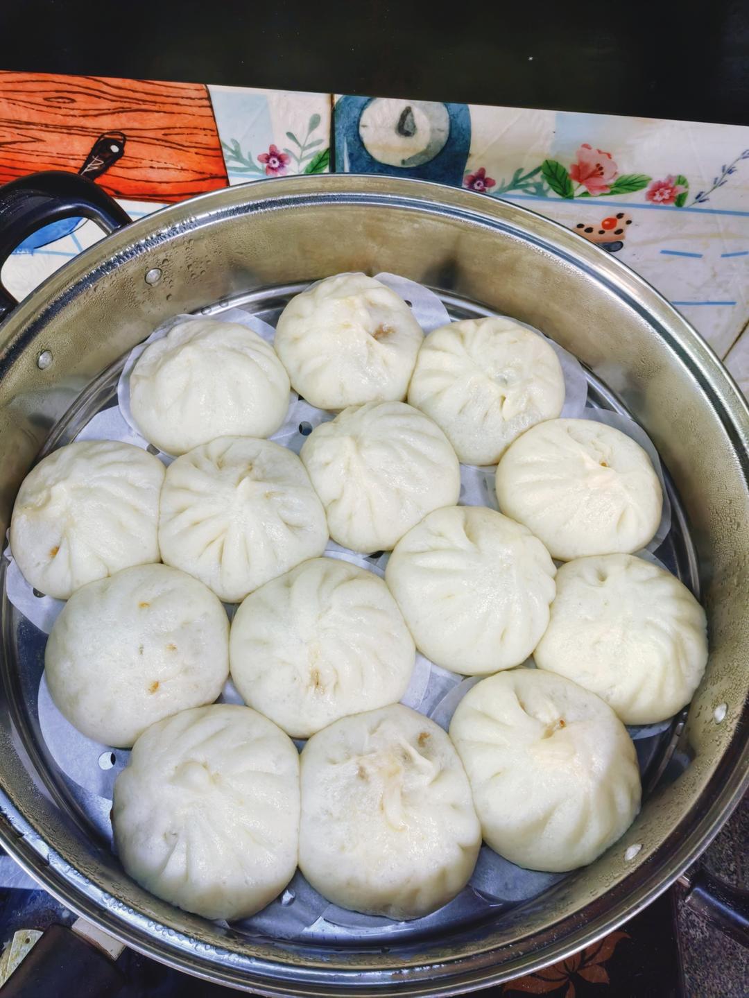好吃多汁的肉包子肉馒头【步骤超详细】