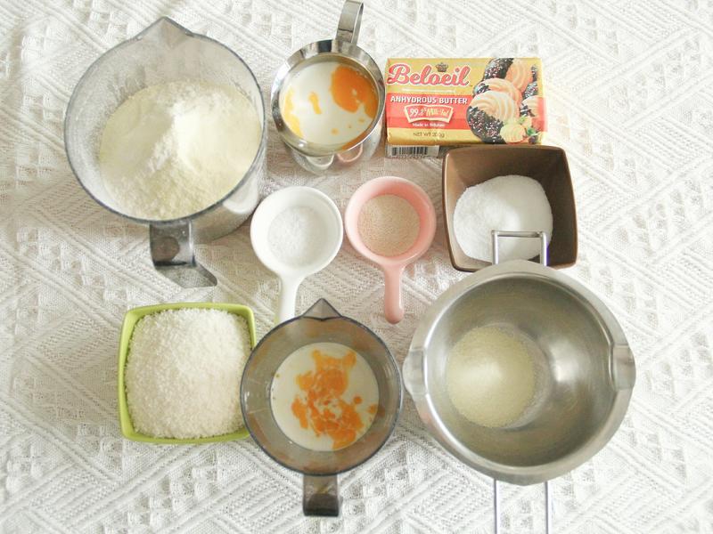 纯奶手撕吐司的做法 步骤1