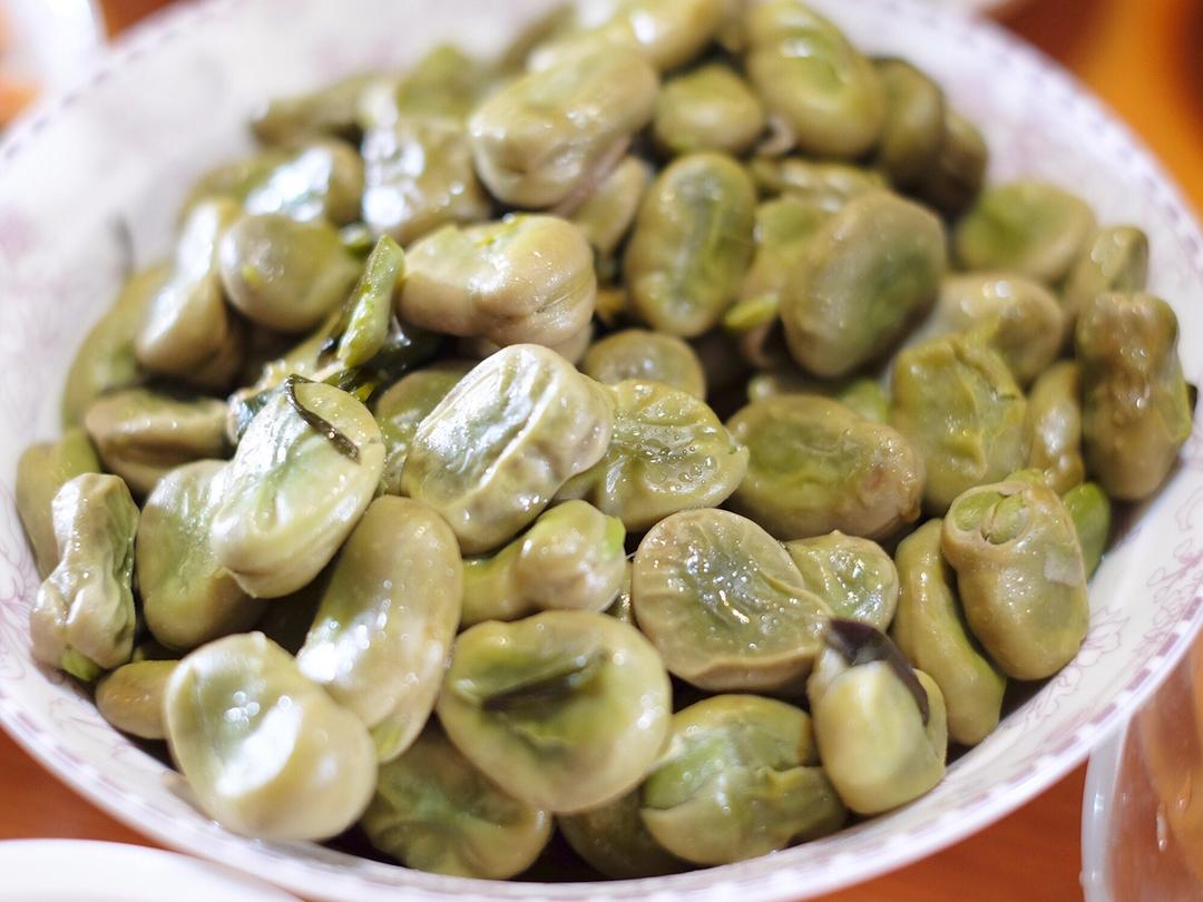 无比鲜美的葱油蚕豆