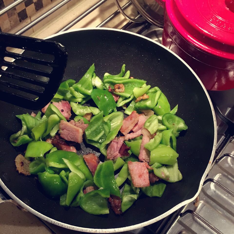 青椒炒腊肉
