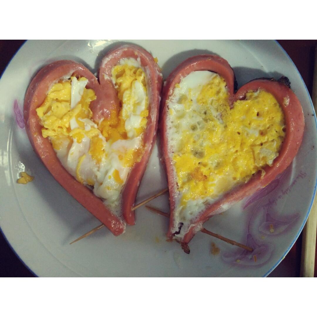 爱心早餐。