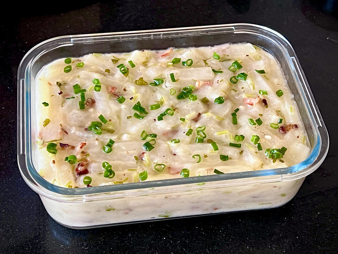 原汁腊味萝卜糕