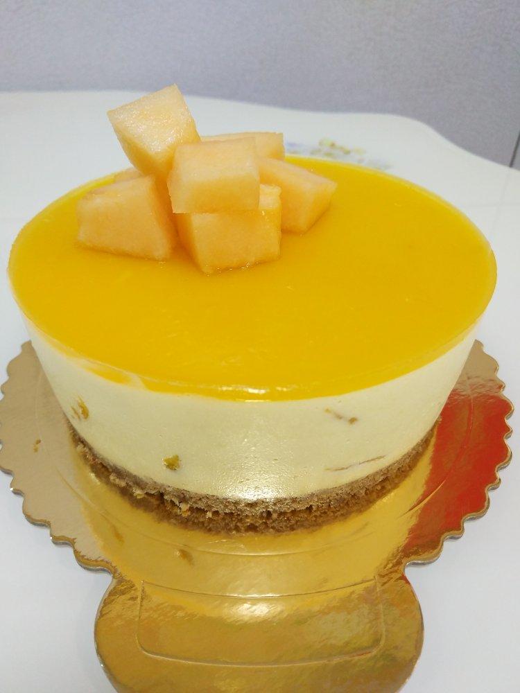 蛋糕 【视频】芒果慕斯(6寸) | 含镜面果胶配方 手机用户2676_dzl9做