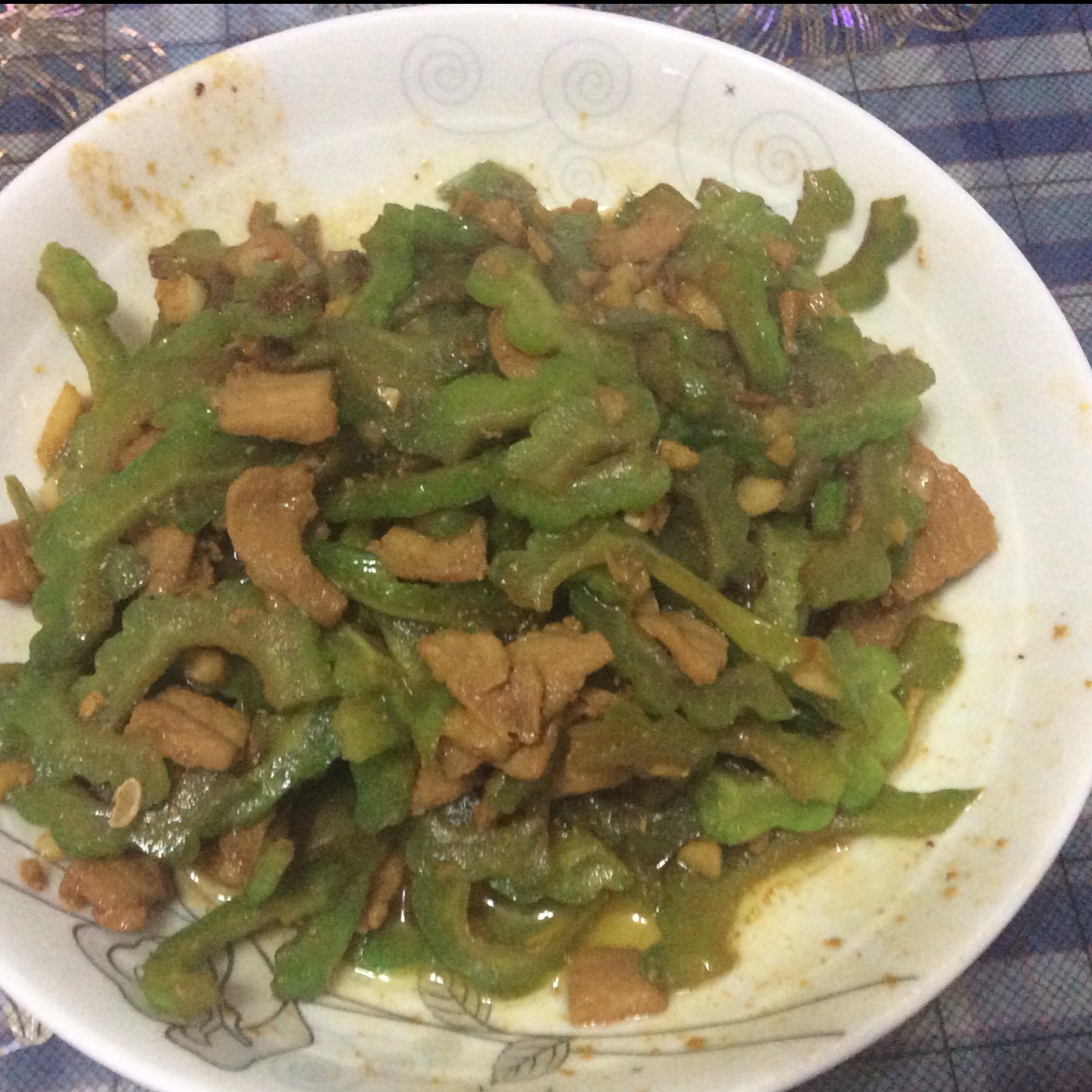 苦瓜炒肉