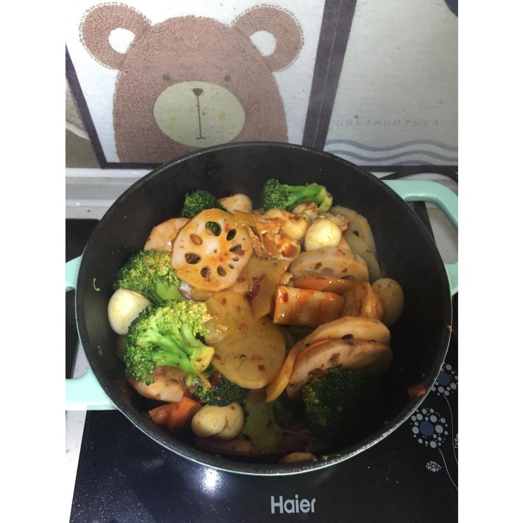 【一厨作】VOL3铸铁锅版懒人麻辣香锅（拒绝火锅底料）