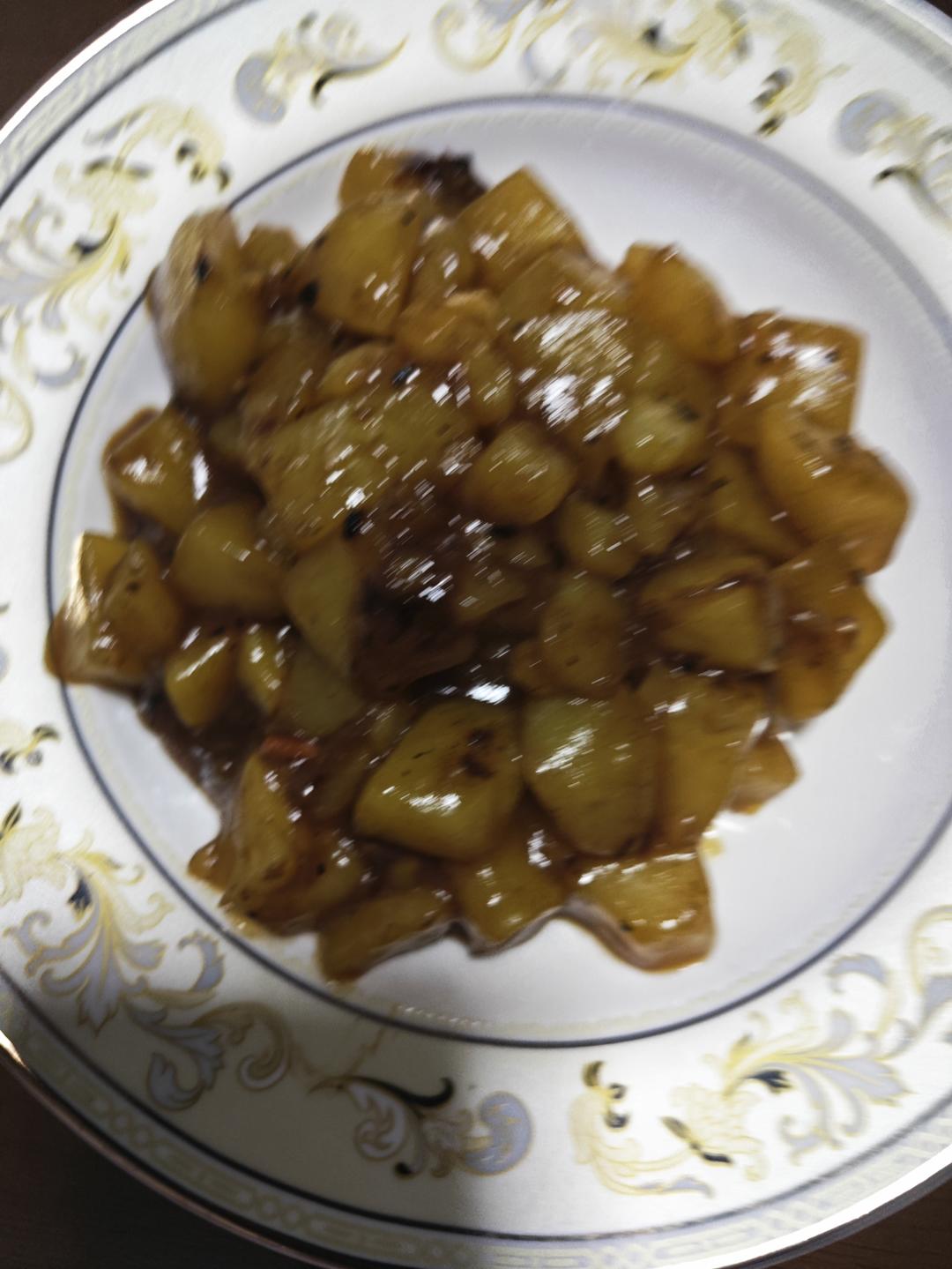 🔥巨下饭，软糯入味！比肉还好吃的红烧土豆