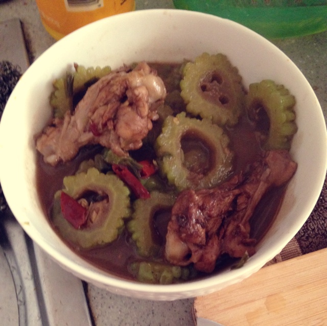 黑椒苦瓜啤酒翅