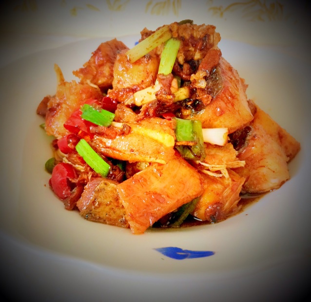 sheep226做的大蒜炖鱼块