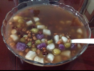 芋圆&薯圆红豆糖水