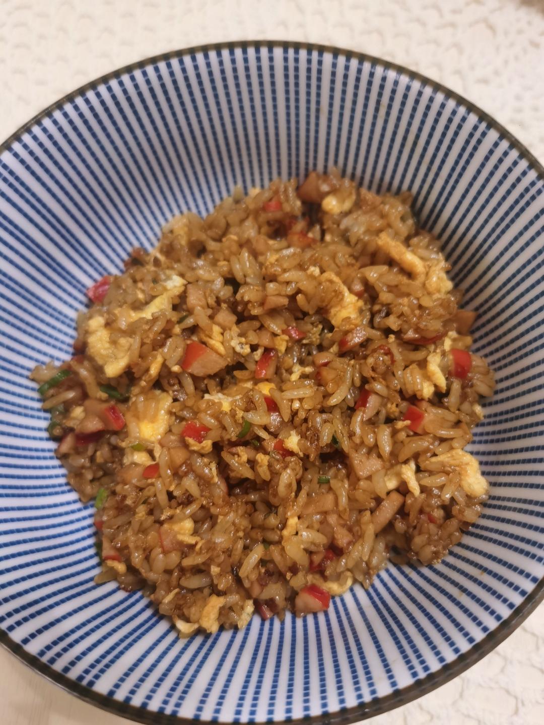 老妈炒了三十年的米饭了真的太香了🔥🔥