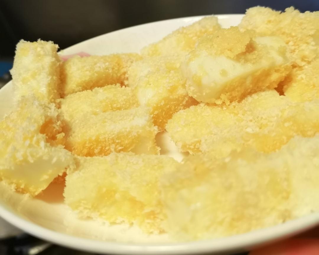 过年饭后小点心，炸奶糕的做法