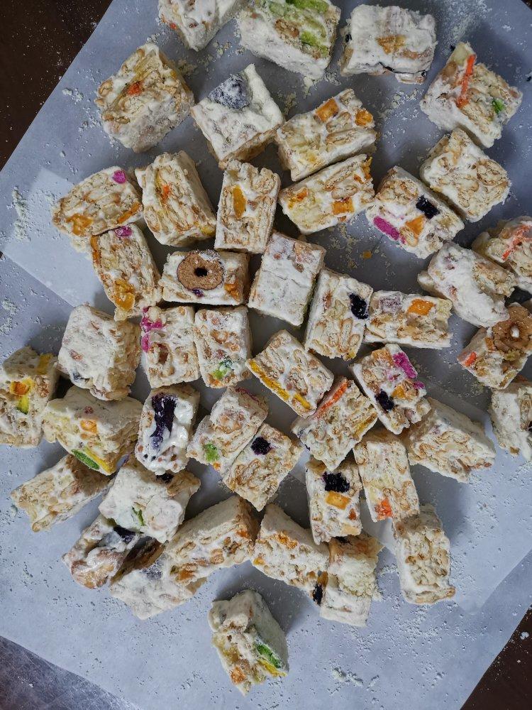 雪花酥  不甜版