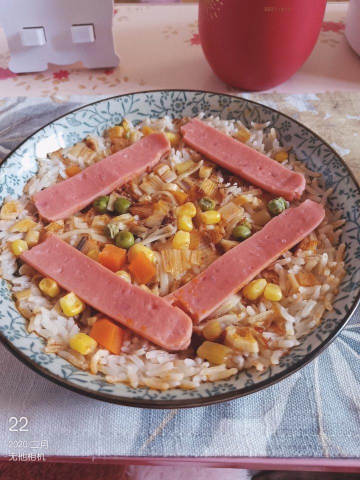 一个人的蒸米饭