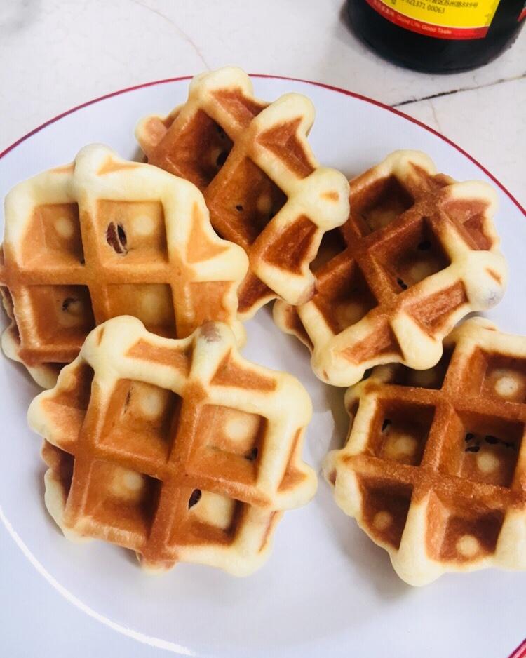 紫米华夫饼