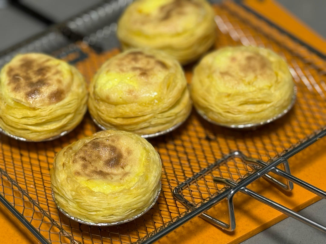 香浓丝滑❗️🔥一口爆浆的巧克力脏脏蛋挞❗️