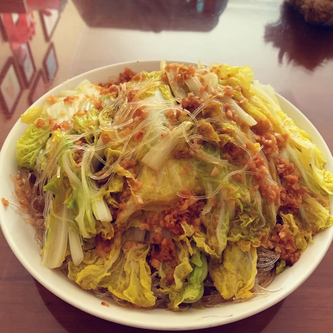 蒜蓉粉丝娃娃菜