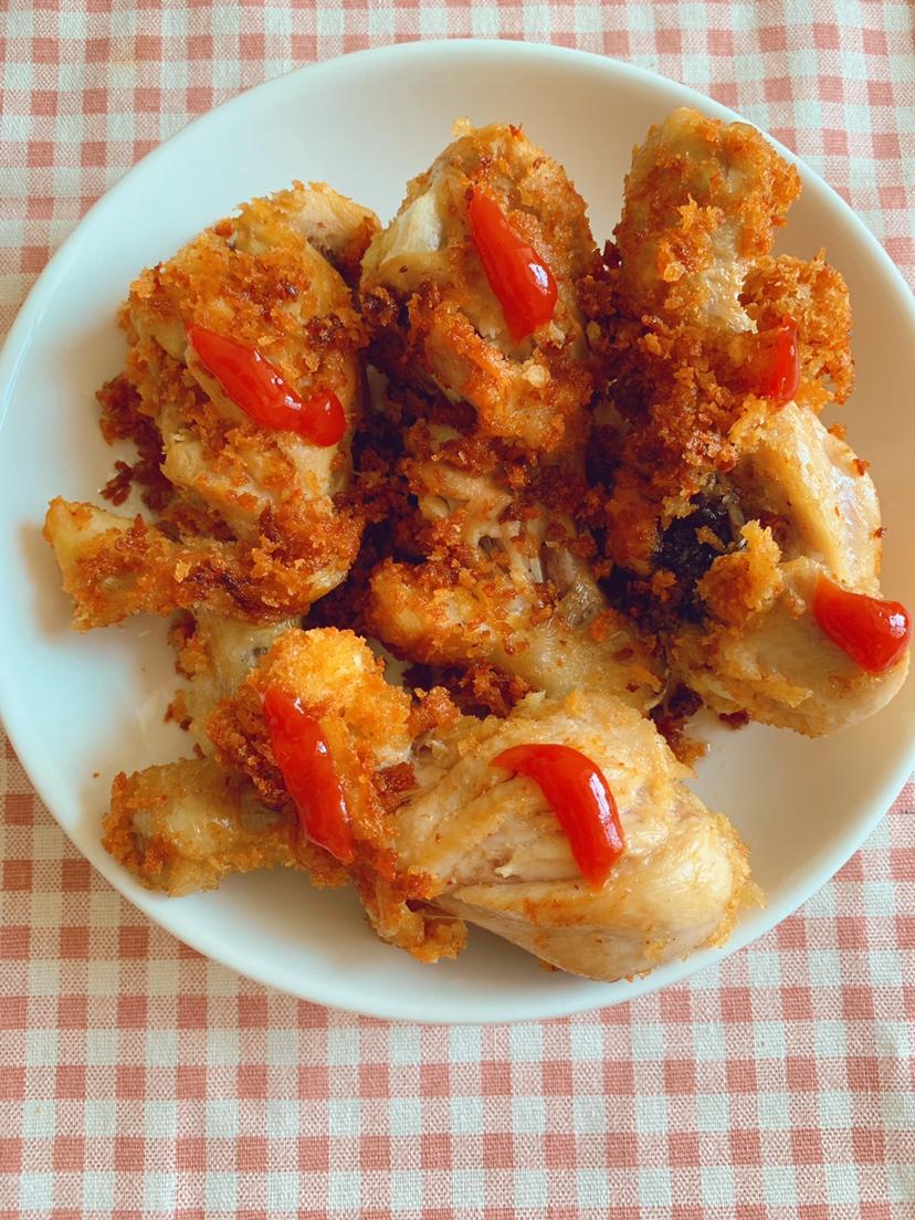 自制超香脆皮炸鸡腿的做法